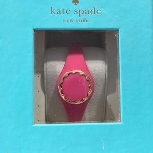 Kate Spade, pink scallop activity fitness tracker